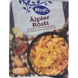 Rösti suisses au lard et...