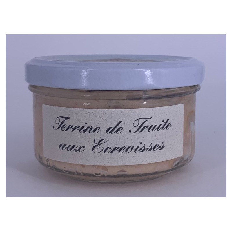 Terrine de truite aux écrevisses 140g