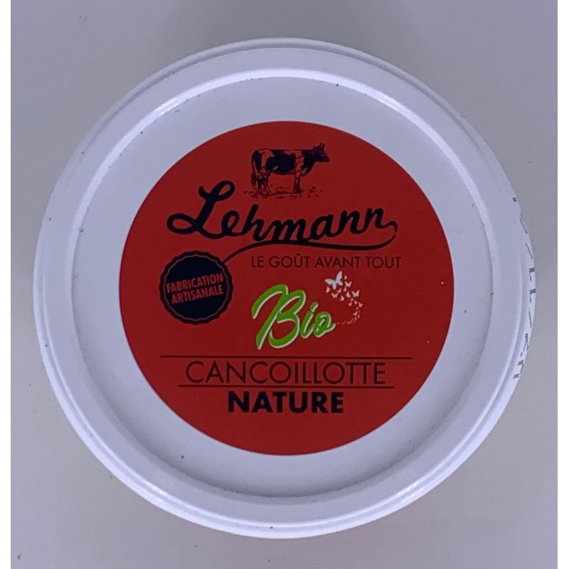 Cancoillotte Nature bio- Lehmann