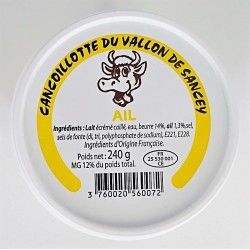 Cancoillotte à l'ail - Sancey