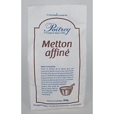 Sachet de Metton à fondre 250 g - Poitrey